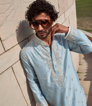 POWDER BLUE KURTA