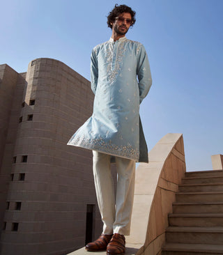 POWDER BLUE KURTA