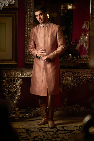 Coffee Sherwani Set