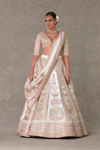 Ivory Bagh-E-Bahar Lehenga