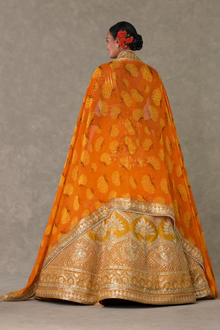 Rust Narangi-Bagh Lehenga