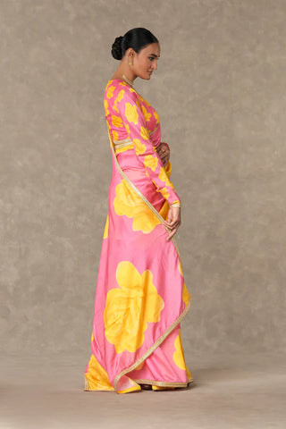 Pink Gulaab Saree