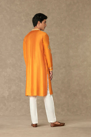 Rust Kalpataru Kurta With Pants