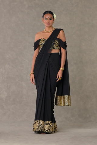 Black Neel- Kamal Saree