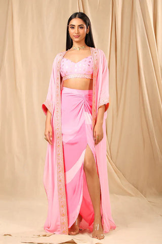 Pink Sorbet Cape Set - Ready to Ship