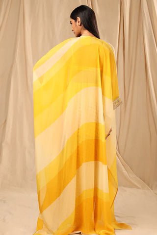 Yellow Sorbet Cape Set