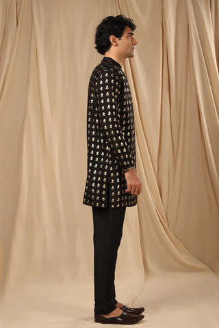 Black Wallflower Kurta With Pants