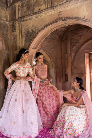 Block Printed Marodi Lehenga