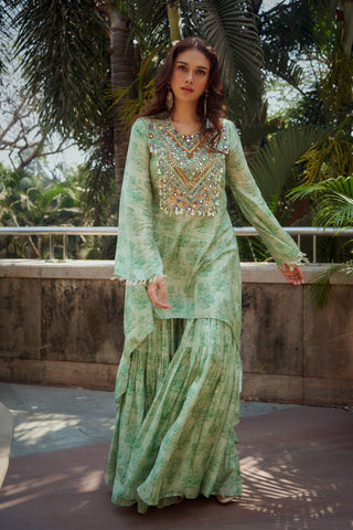 Jasmine Kurta Sharara