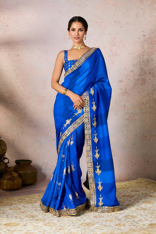 Blue Mystic Saree