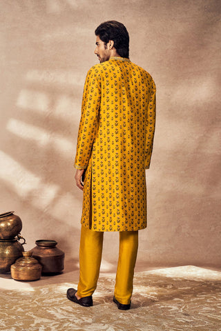 Yellow Pixie Dust Kurta With Pants