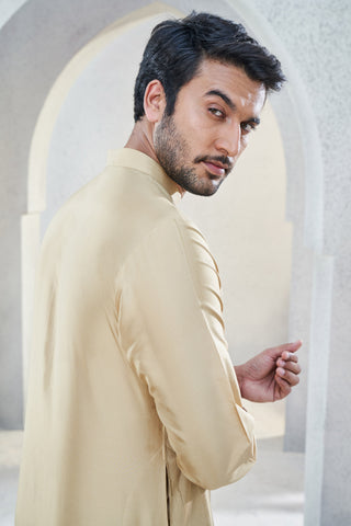 AFFAN KURTA - GOLD