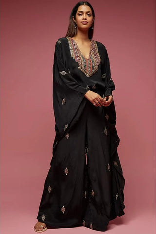 Black Kaftan Jumpsuit