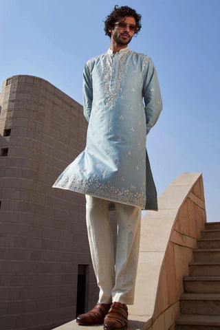 POWDER BLUE KURTA