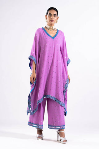 Mauve Kaftan Set