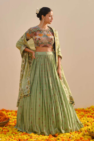 Peacock Lehenga