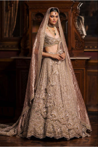 Alexandrine bridal lehenga set