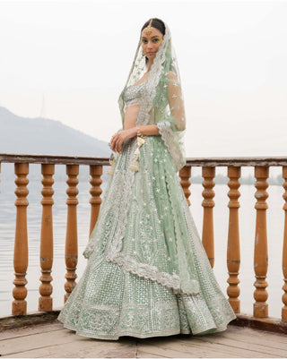 AMBER BRIDAL LEHENGA SET