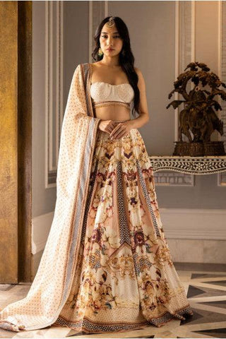 SELENE PRINTED LEHENGA SET - Ready To Ship