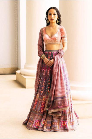 THEIA PRINTED LEHENGA SET