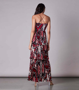 SK Ikat Tier Dress AW 21115