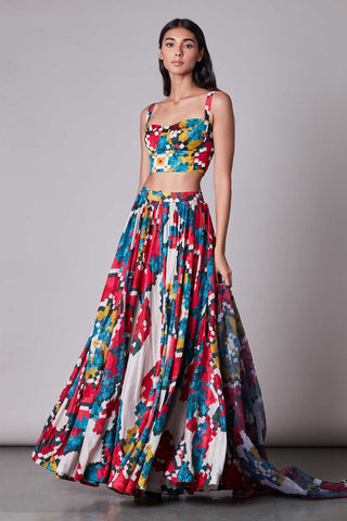 SK Ikat Lehenga AW21198/99