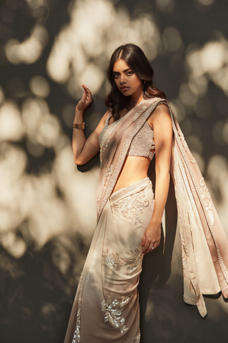 Cinnamon Saree